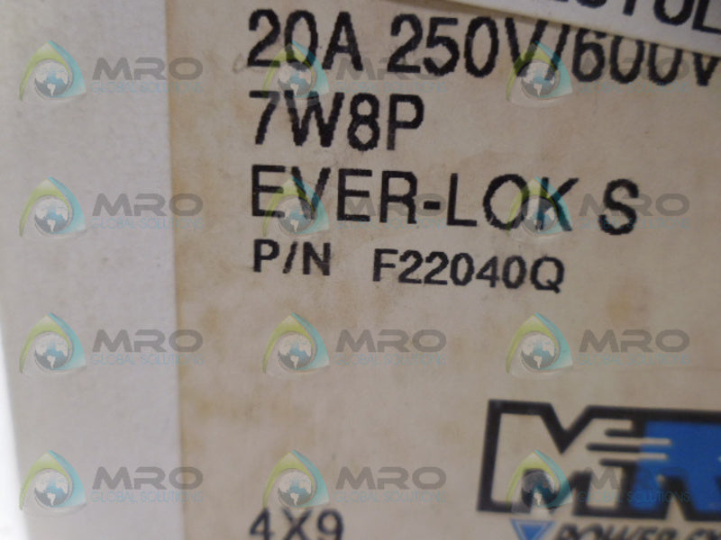 RUSSELLSTOLL F22040Q SKP8G PLUG *NEW IN BOX*