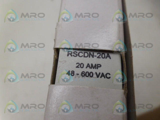 IDEC RSCDN-20A RELAY *NEW IN BOX*