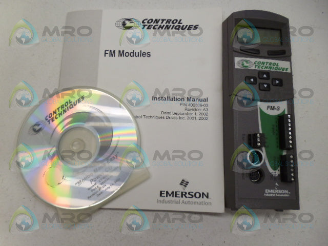 CONTROL TECHNIQUES FM-3 PROGRAMMING MODULE *NEW IN BOX*