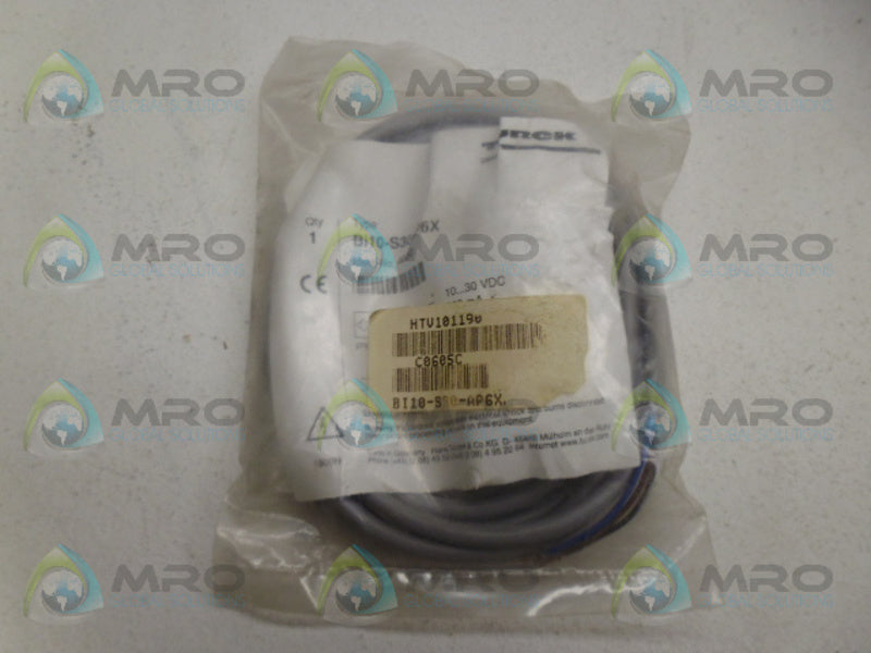 TURCK BI10-S30-AP6X INDUCTIVE PROXIMITY SENSOR *NEW IN FACTORY BAG*