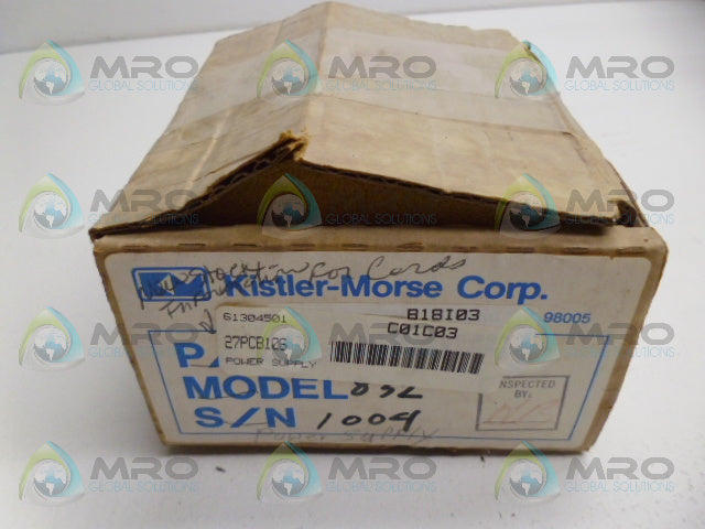 KISTLER-MORSE 832 POWER SUPPLY *NEW IN BOX*