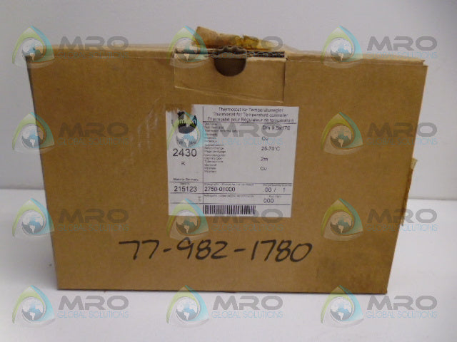 SAMSON 2750-01000 VALVE *NEW IN BOX*