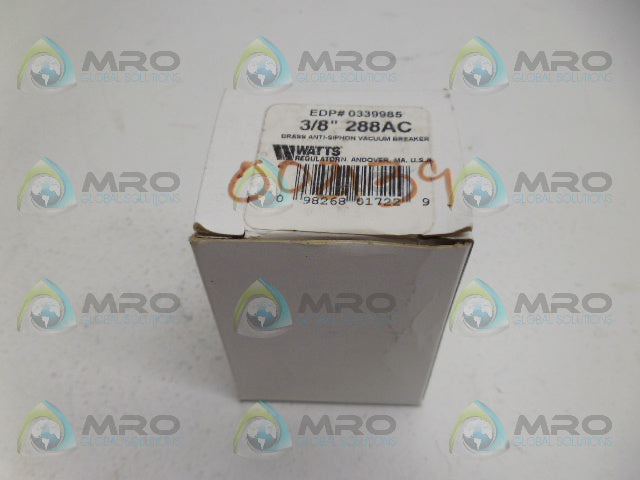 WATTS 288A-C VACUUM BREAKER *NEW IN BOX*