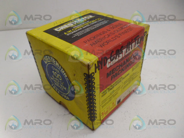 CHESTERTON 044127 1800 STEAM VALVE PACKING 3/16" 5MM *NEW IN BOX*