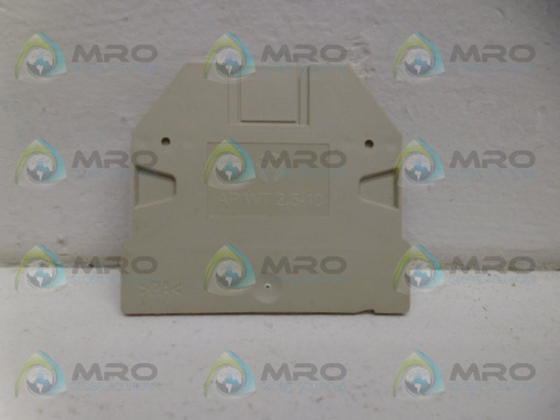 WIELAND APWT2,5-10 TERMINAL BLOCK NSNP