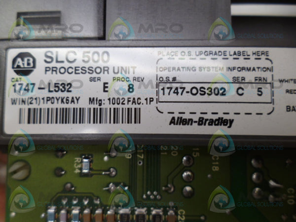 ALLEN BRADLEY 1747-L532 SER. E F/W 5  UNMP
