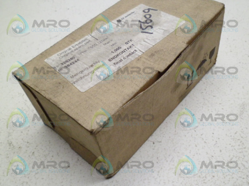 INDUSTRIAL MRO 325292 CONNECTOR *NEW IN BOX*