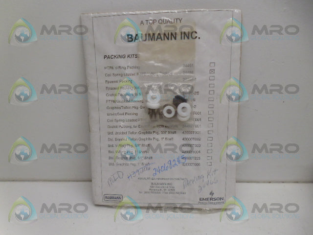 BAUMANN 24466 SPARE PARTS KIT *NEW IN ORIGINAL PACKAGE*