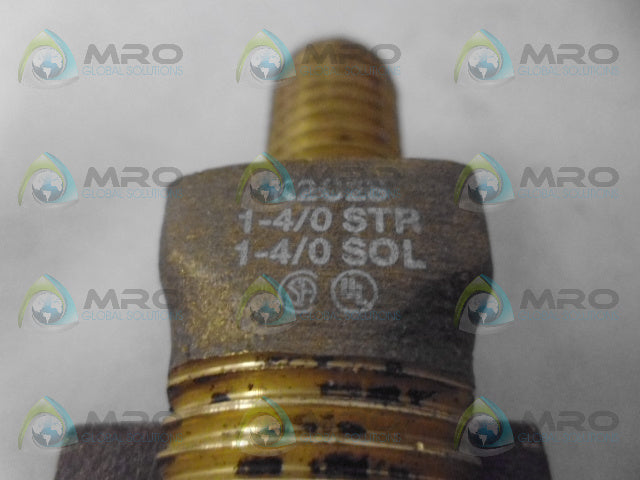 BURNDY K2C28 GROUNDING POST SURFACE CONNECTOR *NEW NO BOX*