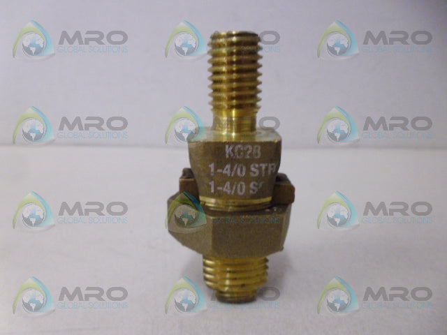 BURNDY KC28 SPLIT BOLT CONNECTOR *NEW NO BOX*