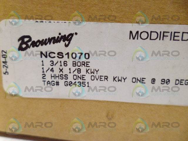 BROWNING NCS1070 PULLEY *NEW IN BOX*