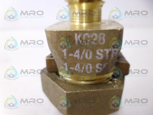 BURNDY KC28 SPLIT BOLT CONNECTOR *NEW NO BOX*