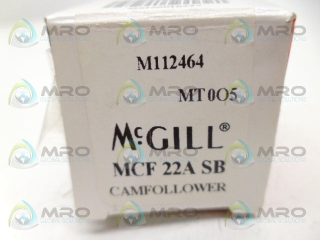 MCGILL MCF22ASB CAMFOLLOWER *NEW IN BOX*