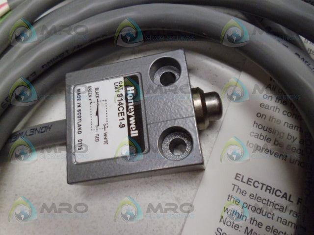 MICROSWITCH 914CE1-9 LIMIT SWITCH *NEW IN BOX*