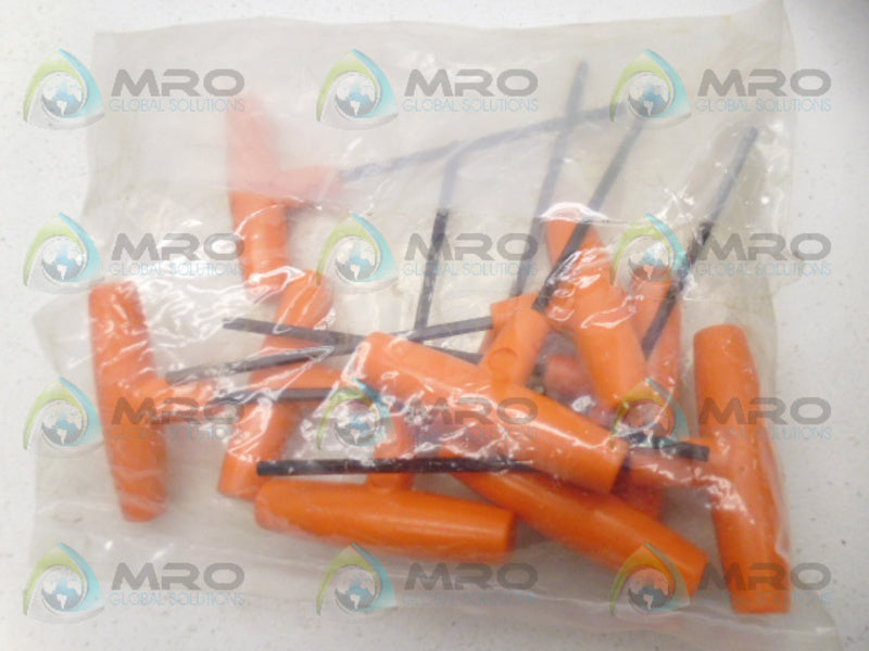 INDUSTRIAL MRO 85410 T-HANDLE HEX KEY (PKG OF 10) *NEW IN FACTORY BAG*