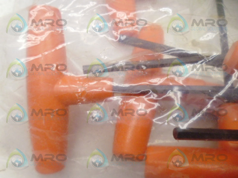 INDUSTRIAL MRO 85410 T-HANDLE HEX KEY (PKG OF 10) *NEW IN FACTORY BAG*