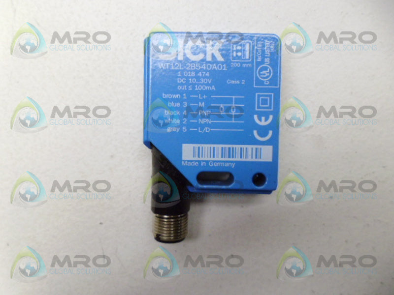 SICK WT12L-2B540A01 PROXIMITY SENSOR *NEW NO BOX*