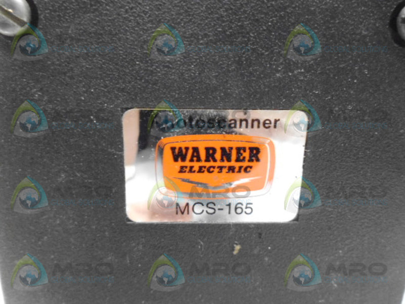WARNER ELECTRIC MCS-165 PHOTOELECTRIC SCANNER  NSNP