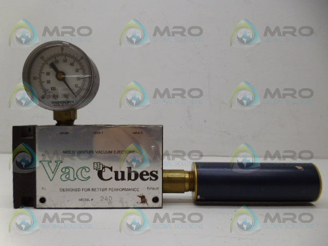 VAC CUBES 240 VACUUM PUMP *NEW NO BOX*