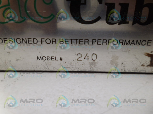 VAC CUBES 240 VACUUM PUMP *NEW NO BOX*