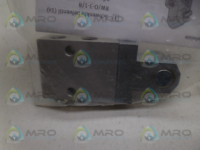 FESTO RW/0-3-1/8 SWIVEL LEVER VALVE *NEW IN FACTORY BAG*