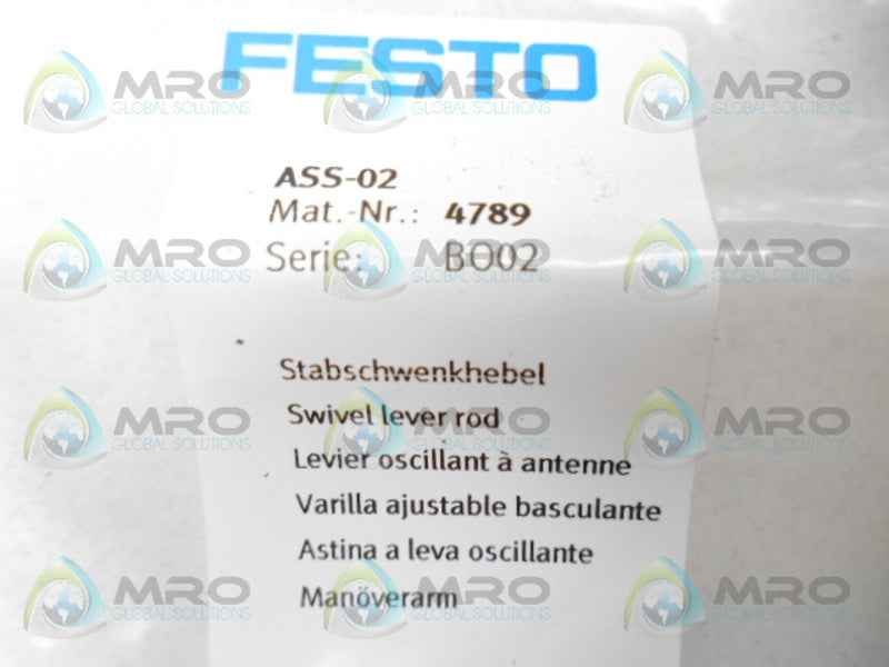 FESTO 4789 SWIVEL LEVER ROD NSMP