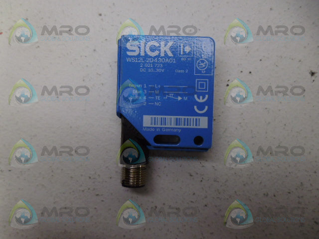 SICK WS12L-2D430A01 PHOTOELECTRIC SENSOR *NEW NO BOX*