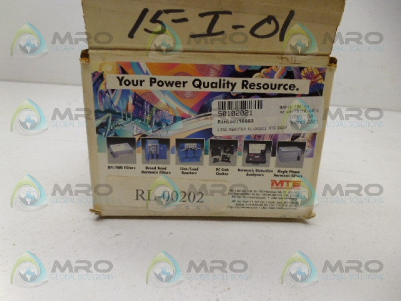MTE RL-00202 REACTOR *NEW IN BOX*