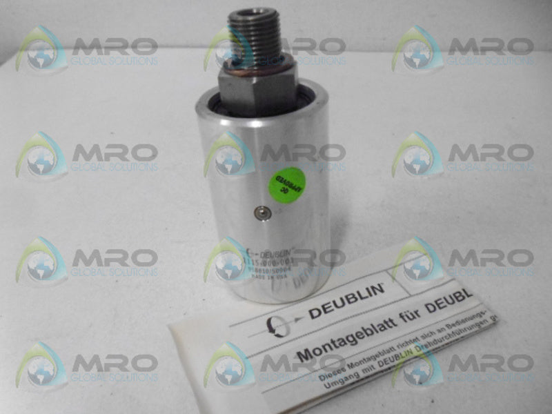 DEUBLIN 1115-000-001 ROTARY UNION 1/2" NPT *NEW IN BOX*