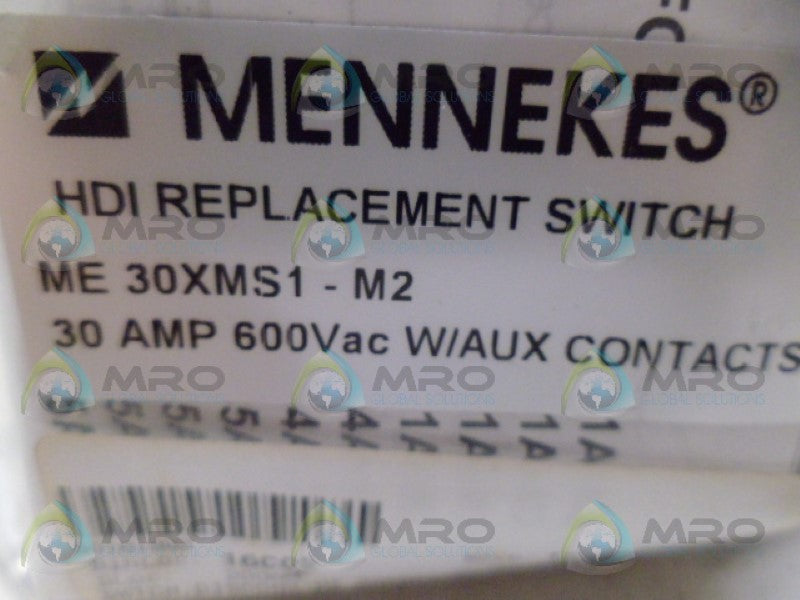 MENNEKES ME30XMS1-M2 SWITCH *NEW IN FACTORY BAG*