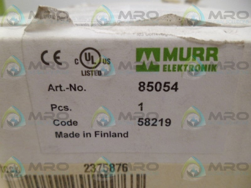 MURR ELEKTRONIK 85054 SWITCH MODE POWER SUPPLY *NEW IN BOX*