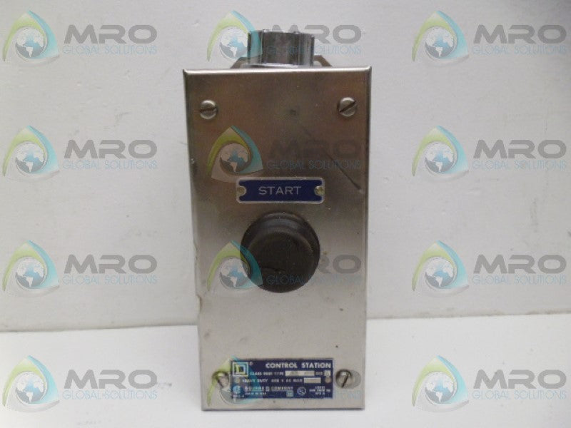 SQUARE D 9001-KYC-1 CONTROL STATION *USED*
