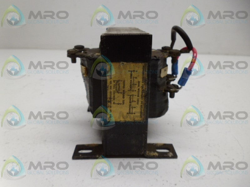 ALLEN BRADLEY X183182 CONTROL TRANSFORMER *USED*