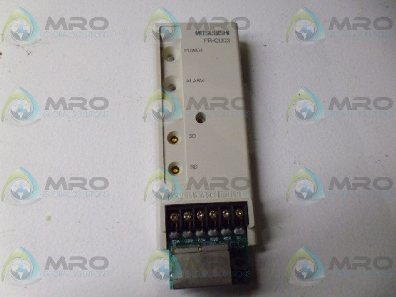 MITSUBISHI FR-CU03 ROGRAMMING MODULE *USED*