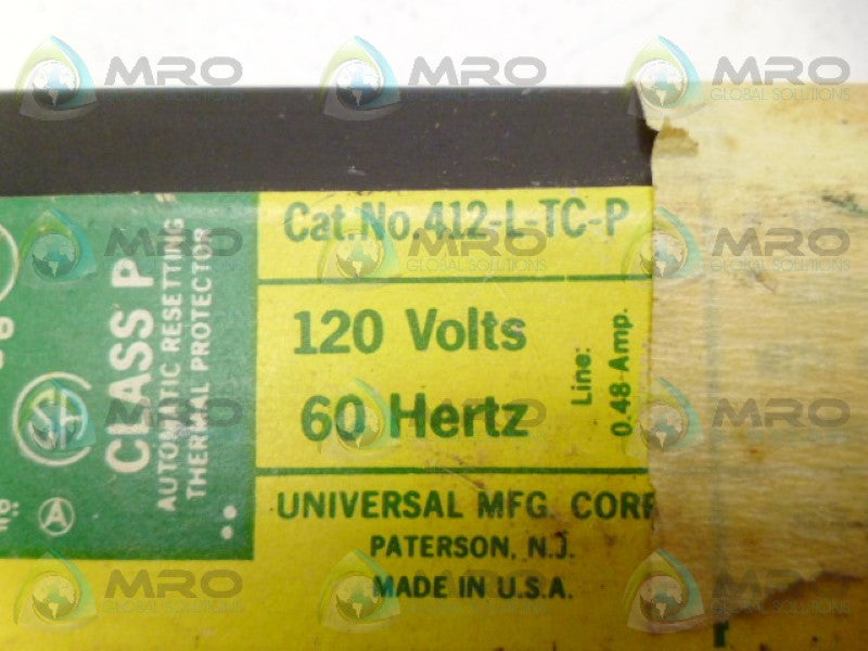 UNIVERSAL 412-L-TC-P BALLAST *USED*