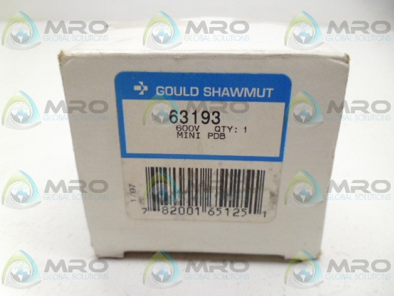 GOULD SHAWMUT 63193 MINI PDB BLOCK *NEW IN BOX*