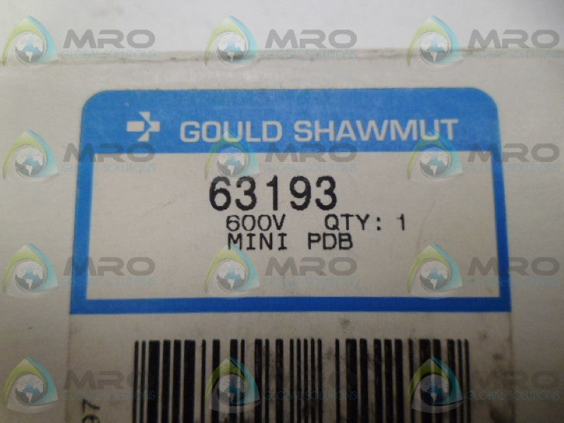 GOULD SHAWMUT 63193 MINI PDB BLOCK *NEW IN BOX*