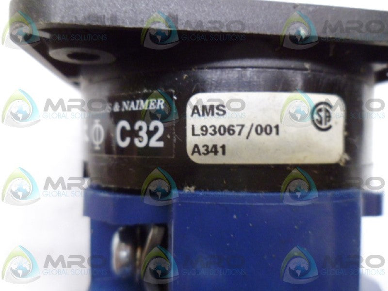 KRAUS & NAIMER C32 A341 ROTARY SWITCH *USED*