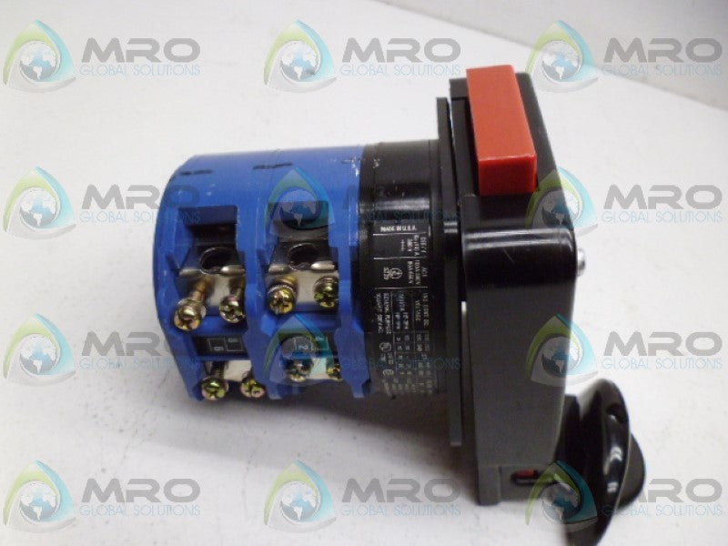 KRAUS & NAIMER C80 ROTARY SWITCH *USED*