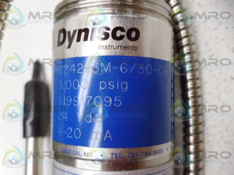 DYNISCO S242-3M-6/30-C6 TRANSDUCER *NEW NO BOX*