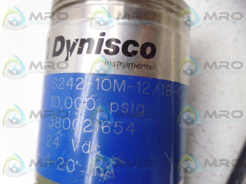 DYNISCO S242-10M-12/18-C6 TRANSDUCER NSNP