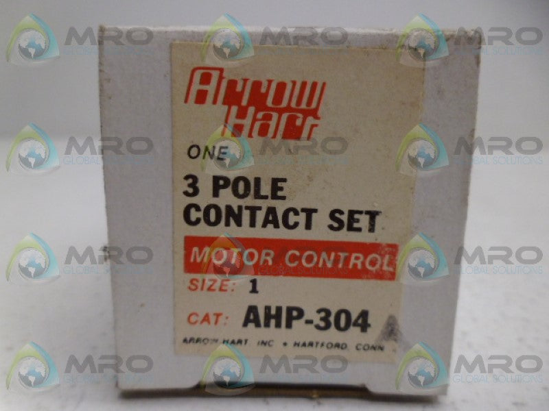 ARROW-HART AHP-304 3-POLE CONTACT SET *NEW IN BOX*