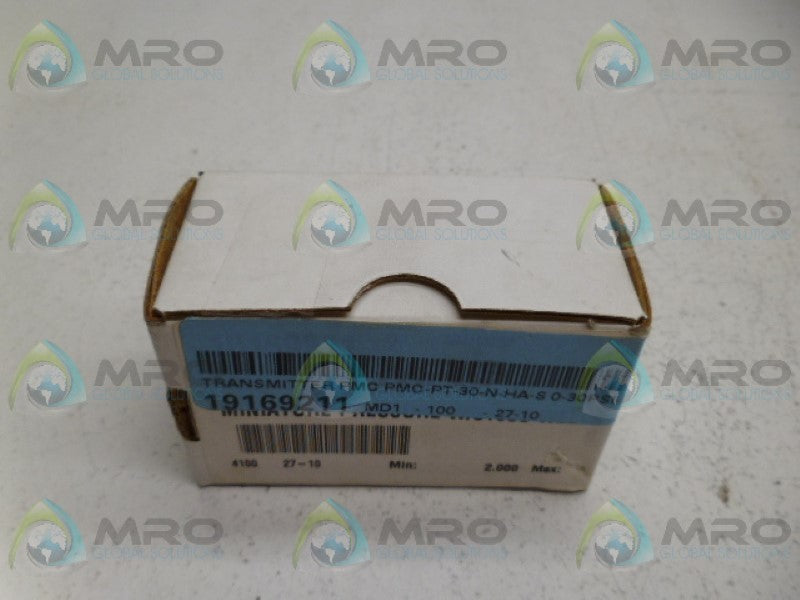 HAVAR PMC-PT-30-N-HA-S PRESSURE TRANSMITTER NSMP