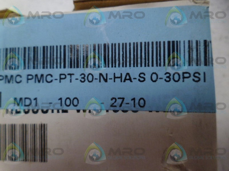 HAVAR PMC-PT-30-N-HA-S PRESSURE TRANSMITTER NSMP