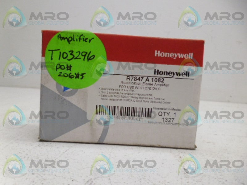 HONEYWELL R7847A1082 FLAME AMPLIFIER *NEW IN BOX*