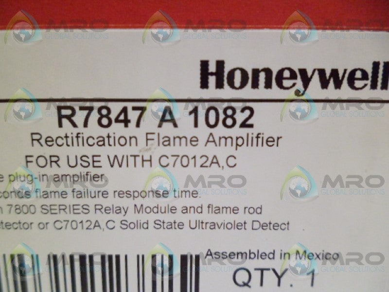HONEYWELL R7847A1082 FLAME AMPLIFIER *NEW IN BOX*