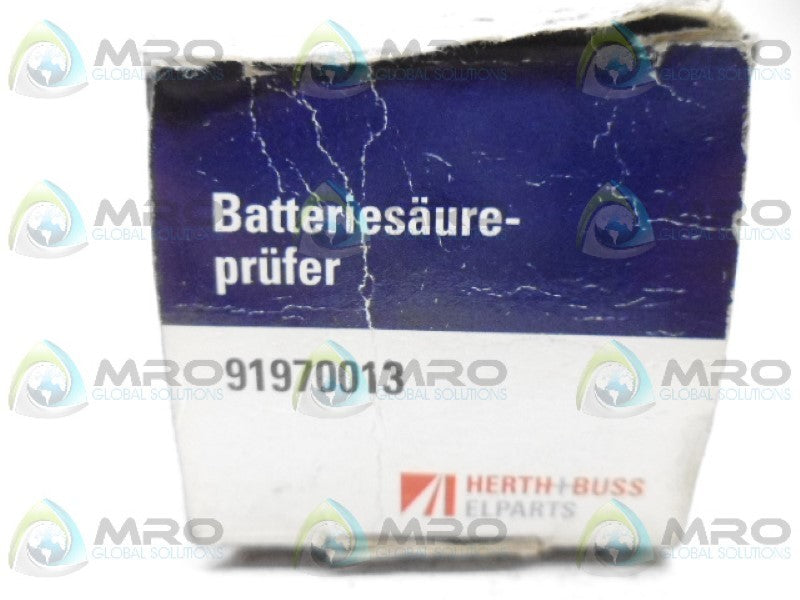 HERTH + BUSS 91970013 BATTERY HYDROMETER NSMP