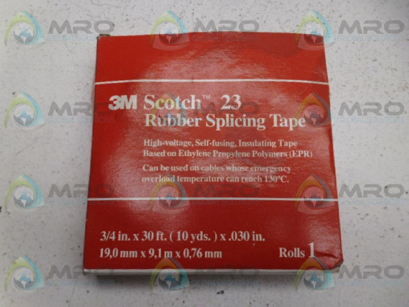 3M 23 RUBBER SPLICING TAPE *NEW IN BOX*
