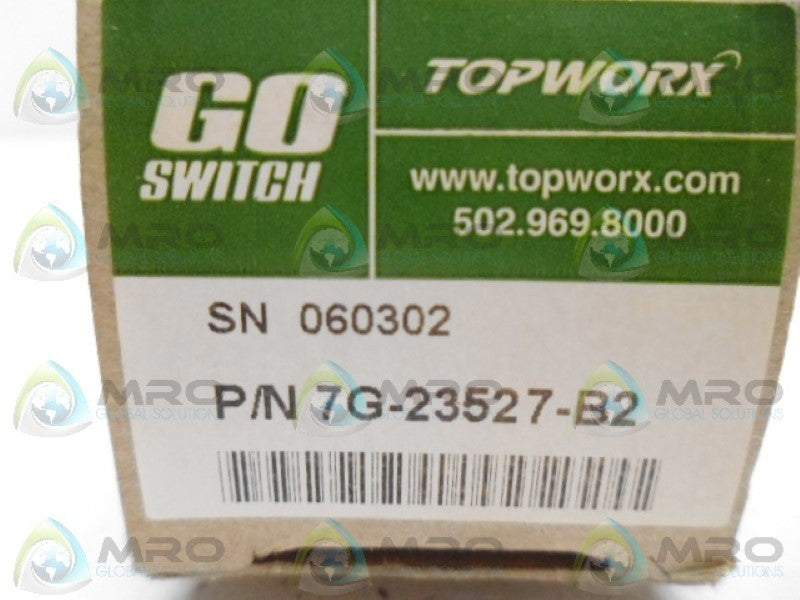 TOPWORX 7G-23527-B2 LIMIT SWITCH *NEW IN BOX*