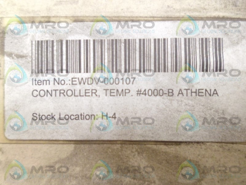 ATHENA 4000-B TEMPERATURE CONTROLLER *NEW IN BOX*